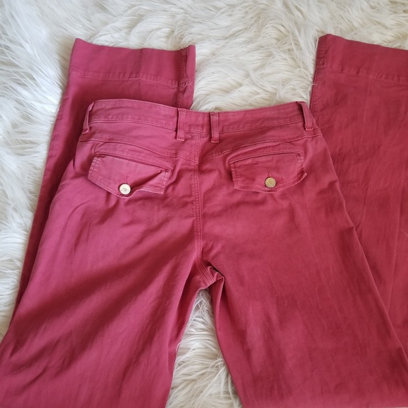 Distressed red trousers Kate McHale - Picture 5 of 5
